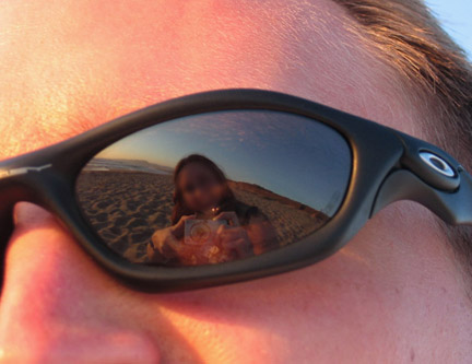 The sun in my eyes The sun in my eyes